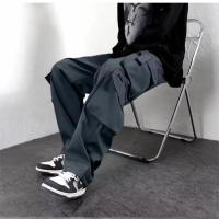 Pantalones deportivos para hombre, ropa deportiva para gimnasio, tallas grandes, moda Y2K, ropa holgada. - details 3