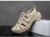 Sandalias Casuales de Cuero de Vaca de Gran Tamaño Zapatos de Playa para Hombres y Mujeres - details 38