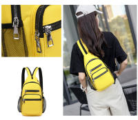 Mochila pequeña deportiva para mujer, bolso de pecho, bandolera, mini bolsa deportiva de viaje, mochila cruzada para niña - details 10