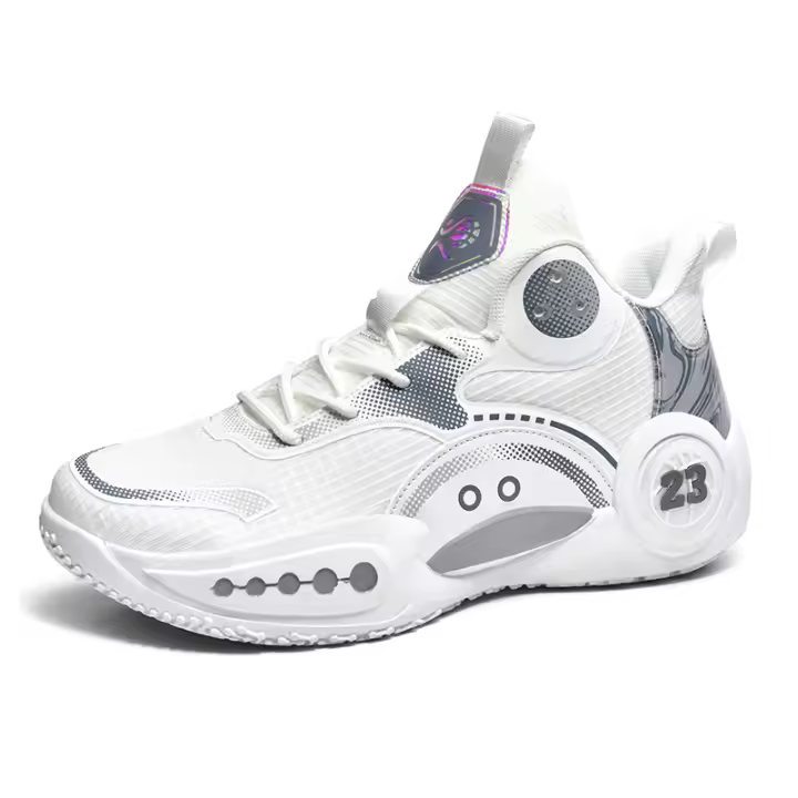 Zapatillas de baloncesto de alta calidad para hombre, zapatillas deportivas antideslizantes para correr y caminar, a la moda - 1