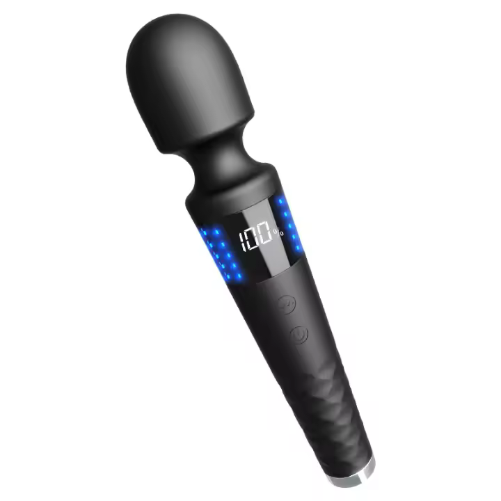 Juguetes sexuales, Anillo de pantalla fuerte choque AV stick femenino multifrecuencia vibración masturbador adulto, juguetes sexuales - 1