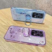 para Honor 200 Lite con Soporte de Anillo, Diseño de Flores, Funda Brillante de TPU para Teléfono - details 1