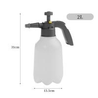 Pulverizador de agua a presión de mano, pulverizador de compresión de aire para jardín, botella pulverizadora de aire para regar flores y plantas, color blanco - details 7