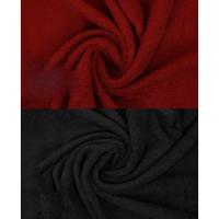 Juego de Toallas de Alta Gama 12 Piezas con Dos Toallas de Ducha, Dos Toallas de Mano, Dos Toallas para Invitados, Dos Toallas de Jabón, Dos Manoplas de Baño Rojo Rubi/Grafito - details 3