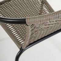 Conjunto de 2 Sillas de Jardín para Exterior |   2 Sillones de Ratán Natural y Acero para Balcón o Terraza |   Apilables |   Cómodas y resistentes | Conocimientos generales - details 10