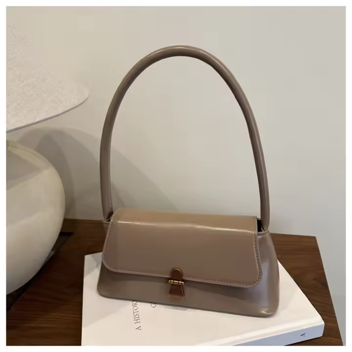 Bolso Retro con temperamento para axila, bolso de mujer de gama alta, bolso de hombro, bolso de moda, bolso baguette 2025 - 1