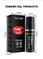 Lubricante de Agua de Alta Calidad Refrescante para Breathe y Sabor, Cualidad Alimentaria para Felación y Juguete Sexual para Adultos 10ML - details 4
