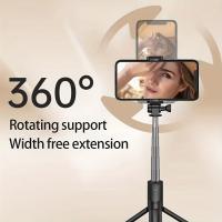 Trípode Portátil Universal para Móvil con Rotación de 360 ° , Soporte Antivibración Inalámbrico para Fotos y Selfies, Gimbal de Mano para Viajes y Transmisiones en Vivo - details 9