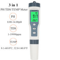 Probador de agua Digital con retroiluminación, medidor de PH/TDS/TEMP de alta precisión, 3 en 1, calidad del agua para piscina de agua potable, 30% de descuento - details 0