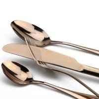 JANKNG Juego de Vajilla de Acero Inoxidable, Cubiertos Coloridos de Arcoíris, Apto para Lavavajillas, Vajilla Occidental, Accesorios de Cocina - details 19
