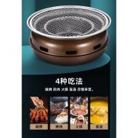 Estufa de barbacoa Barbacoa comercial Parrilla de carbón Puesto al aire libre para el hogar Horno de recinto de barbacoa Fabricación de té Aceite ecológico Parrilla de carbón - details 6