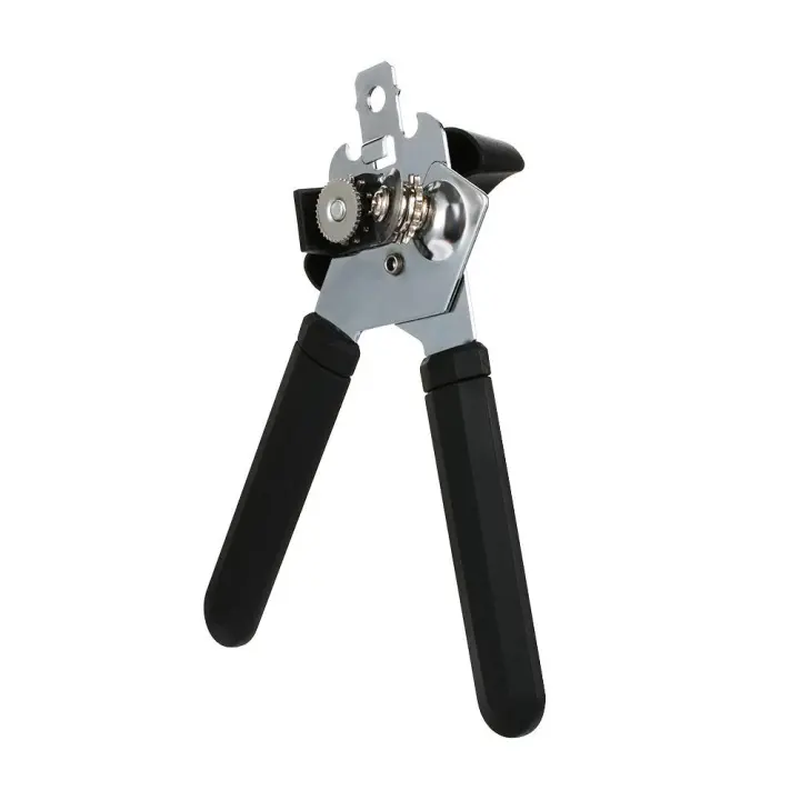 Abridor de estaño Manual profesional, acero inoxidable, resistente, fácil agarre - 1