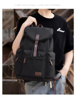 Nuevo bolso de viaje versátil de alta gama a la moda con espalda y hombro, bolso de viaje para ordenador de gran capacidad para hombre, bolso de lona informal a la moda - details 1
