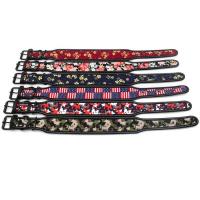 nailon reflectante perro, ustable, cómodo, acolchado, collares anchos mascotas para perros medianos y grandes, Collar de pastor - details 4