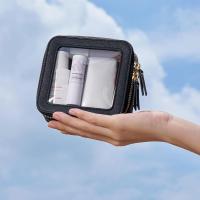 Bolsa De Maquillaje Impermeable Para Viajes Con Cierre De Cremallera Gran Tamaño Bolsa De Cosméticos Transparente Y Portátil Para Mujeres - details 6
