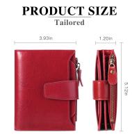 Cartera pequeña para Mujer, tarjeta Bloqueo RFID, Billetera de Cuero, regalos originales para mujer - details 6