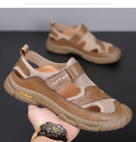 Nuevos Zapatos Casuales para Hombres Primavera-Verano 2025 Sandalias de Malla a la Moda - details 11