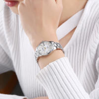 【Italia 2025 Gran oferta】Reloj de Mujer con Pulsera Joyería - Diseño Europeo Minimalista, Cuarzo con Calendario, Resistente al Agua 30M, Pulido Brillante Oro Rosa - Elegancia para uso diario y eventos - details 7