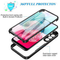 Funda de protección completa 360 para Galaxy A55, A35, A25, A15 con película protectora incorporada - details 0
