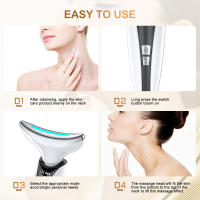 Masajeador de Cuello de Belleza Pequeño Herramienta de Cuidado de la Piel Facial para Levantamiento de Hierro - details 6