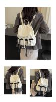 Kajenu-mochila con lazo de lona de nailon para mujer, bolso de viaje de gran capacidad, tendencia de moda, nicho coreano - details 11