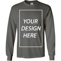 Camiseta de manga larga para adulto Añade tu propio diseño de texto Personalizado - details 22