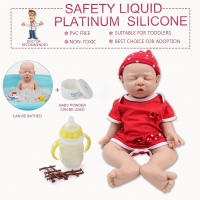 Muñeca de Silicona Recién Nacida IVITA WG1528 Muñeca Realista de Niña de 43cm con Ropa - details 6