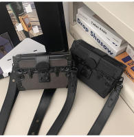 Versión coreana personalizada de estilo extranjero bolso de caja de cómic bidimensional bandolera de hombro calle unisex coreano de moda versátil - details 36