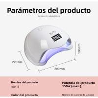 Arte de uñas máquina de fototerapia tienda de secado rápido especial para principiantes esmalte de uñas pegamento lámpara para hornear lámpara led secador trabajador doméstico - details 2