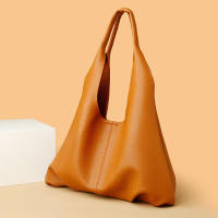 Bolso de axila para mujer, bolsa de bola de cuero suave de gran capacidad, bolso de hombro de moda para ir al trabajo - details 1