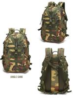 Mochila reflectante táctica de 40L, mochila de camuflaje Molle para exteriores, bolsa de asalto, senderismo, Camping, caza, viaje, montar - details 25