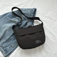 Bolso de hombro Oxford de gran capacidad, bolso para axila, bolso de lona para dumplings, bolso cruzado deportivo de estilo coreano para ir al trabajo, Unisex - details 7