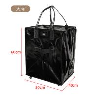 Bolsa de Comestibles Reutilizable con Ruedas, Carrito de la Compra, Bolso con Ruedas, Cierre de Cremallera, Ligero, Lleva Hasta 66 libras, Se Pliega En Plano, Asas Irrompibles - details 6