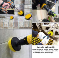 Cepillo de Taladro Eléctrico con Juego de Cepillos Multiusos para Limpieza del Hogar Coche Baño Cocina Suelo Material de Poliacrilo Hecho en China - details 2