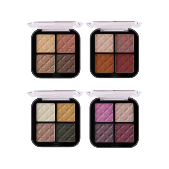 Paleta de sombras de ojos Bsimone Cuatro colores Luz suave y brillante en tres dimensiones - 1