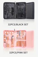 Juego de Herramientas de manicura, Kit profesional de cortaúñas y pedicura, alicates y cortador de cutículas, 7/32 piezas - details 2