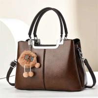 Bolso de hombro diagonal de gran capacidad para mujer de gama alta, modelo de PU de otoño 21373 - details 3