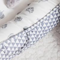 Cama de bebé para recién nacidos,Cuna Portátil Para Bebé 85x50cm Con Almohada Y Parachoques Algodón ,Alfombra de Juego Plegable para Bebés cesta de dormir infantil para 0-24 meses - details 4