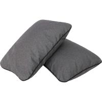 Cojines de Asiento y Respaldo Impermeables Diseño Acolchado y Correas 100 cm Marrón - details 11