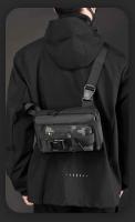 Mochila cruzada de un solo hombro para hombre, riñonera táctica militar para acampar, escalar, senderismo, ciclismo, viajes al aire libre - details 10