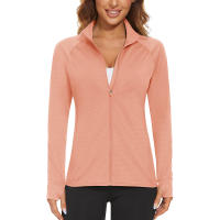 MAGCOMSEN-Chaqueta atlética ligera para mujer, manga larga, Upf 50 +, Tops con cremallera de Golf - details 17