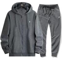 Conjunto Deportivo Casual para Hombres en Otoño Sudadera con Capucha+Pantalones - details 3