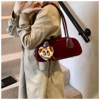 Nuevo versátil retro textura mate bolsa de axilas bolso de hombro moda portátil bolso de bolos mujeres - details 15