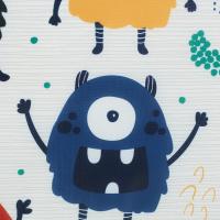 Estantería de Monstruos para Niños 9 Cajas de Tela, Diseño de Monstruos, 70x92,5x30cm, Cajonera para Juguetes, Multicolor, Acero - details 7