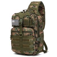 Mochila táctica de asalto, bandolera impermeable, mochila EDC para exteriores, senderismo, camping, caza, trekking, viajes - details 7