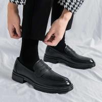 Productos Dropshipping 2025, vestido informal para hombre del Reino Unido, zapatos de boda de cuero estilo caminar, negocios - details 6