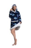 Sudadera con capucha de Sherpa para mujeres, hombres y adolescentes, manta usable de gran tamaño, manta gruesa y cálida, Sudadera con capucha grande - details 27