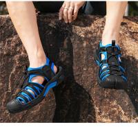Nuevas Sandalias de Verano para Hombre Auténtico Cuero, Diseño a la Moda, Transpirables, Talla Grande 48 - details 21
