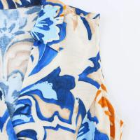 Vestido midi estampado para mujeres europeas y americanas - details 4