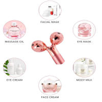 Rodillo de Jade eléctrico 5 en 1, masajeador Facial 3D, antienvejecimiento para cara, ojos y cuello - details 6